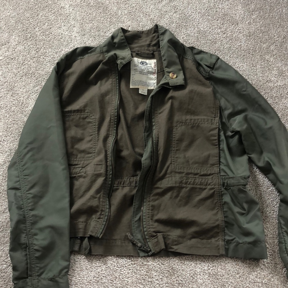 Lucky Brand Army Green Jacket